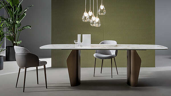 Обеденный Стол BONALDO Flame фабрика BONALDO из Италии. Фото №2