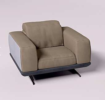 Кресло с подлокотниками из ткани EGOITALIANO Gloria 1 фабрика Egoitaliano из Италии