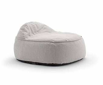 Кресло из огнеупорной резины и ткани ARREX 1824/1 фабрика ARREX из Италии