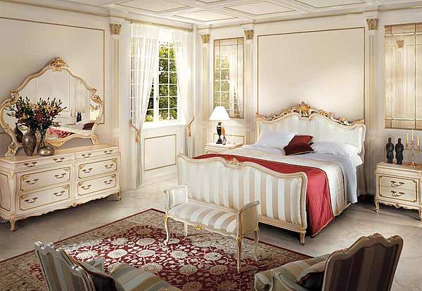 Кровать ANGELO CAPPELLINI BEDROOMS Respighi 7610/TG18 фабрика ANGELO CAPPELLINI из Италии. Фото №3