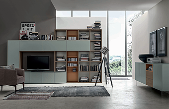 Стенка santalucia mobili GS114 фабрика SANTALUCIA MOBILI из Италии