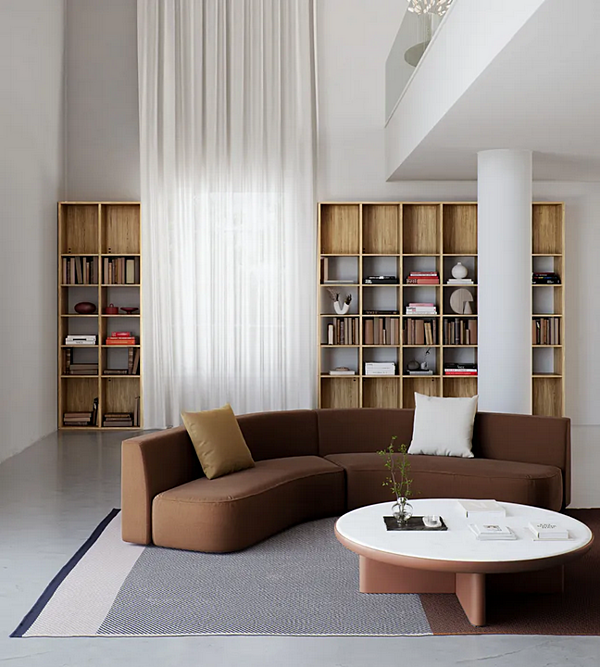 Модульный диван из ткани с мягкой спинкой KETTAL Sofa O A2O39IZQ00, A2O39DER00, A2439DER0L, A2439IZQ0L, A2439TO10L, A2439DERXL, A2439IZQXL, A2439TO1XL фабрика KETTAL из Италии. Фото №6