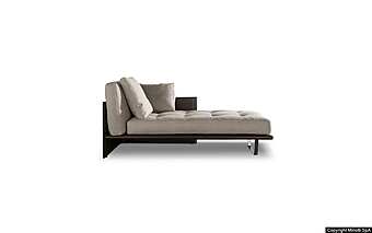 Кушетка MINOTTI Luggage "Chaise-Longue" фабрика Minotti из Италии