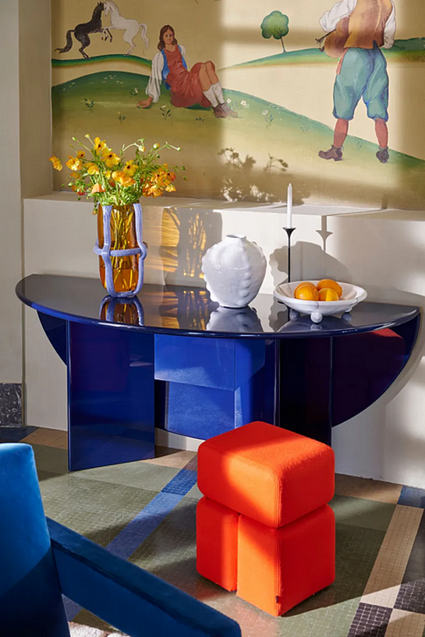 Круглая ваза из blown glass CASSINA Sestiere фабрика CASSINA из Италии. Фото №5