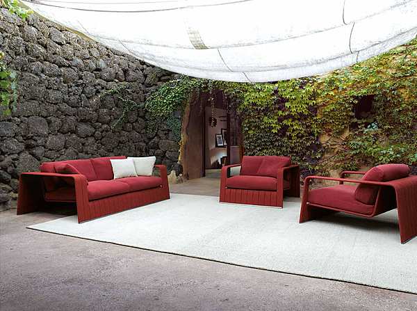 Диван PAOLA LENTI B18SD фабрика PAOLA LENTI из Италии. Фото №1