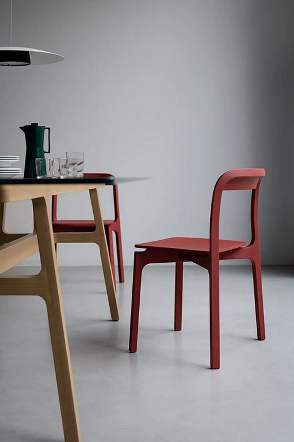 Складное кресло из массива ясеня Kristalia Contorna 05C0N01 фабрика Kristalia из Италии. Фото №7
