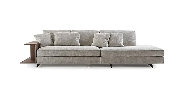 Секционный диван с обивкой из ткани Frigerio Davis Book 12138 фабрика Frigerio из Италии. Фото №2