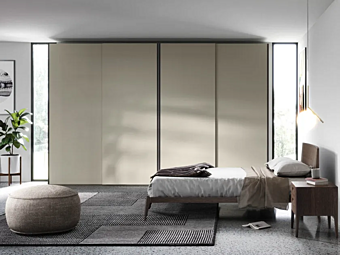 Секционный шкаф с раздвижными дверями NOVAMOBILI GOLA фабрика NOVAMOBILI из Италии