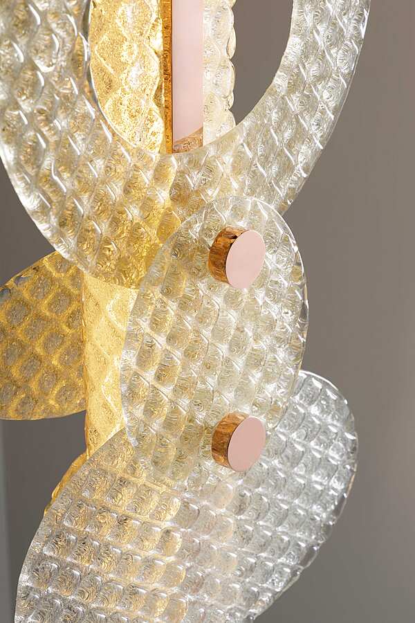 Люстра стекло matellassé ромбовидный  SIGMA L2 7318 фабрика SIGMA L2 из Италии. Фото №5