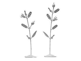 Керамическая скульптура AMAZONIA GIORGETTI GA247, GA248 фабрика GIORGETTI из Италии