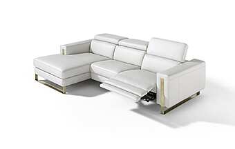 Диван на два места с мягкой спинкой и шезлонгом EGOITALIANO Ashley фабрика Egoitaliano из Италии