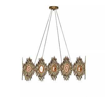 Люстра Vivre Rectangular KOKET KKGP158