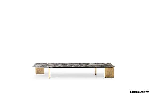 Журнальный стол MINOTTI Yves Coffee Table фабрика Minotti из Италии. Фото №2