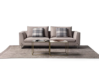 Диван на два места с обитой спинкой из ткани GYFORM Mojito