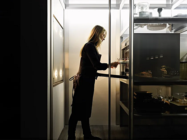 Кухня с фасадами из ели VALCUCINE  Artematica Tactil фабрика VALCUCINE из Италии. Фото №3