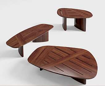 Журнальный столик с деревянной конструкцией CPRN HOMOOD Felipe фабрика CPRN HOMOOD из Италии