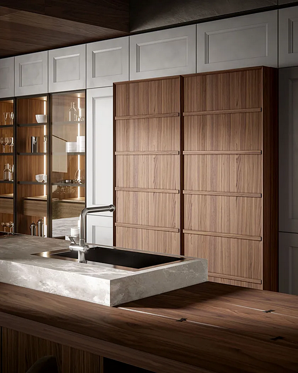 Современная деревянная кухня Old Line коллекции Contemporary 3.0 фабрика Oldline из Италии. Фото №7