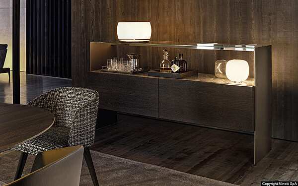 Тумба MINOTTI Carson фабрика Minotti из Италии. Фото №12