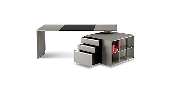 Письменный стол POLTRONA FRAU C.E.O Cube Desk фабрика POLTRONA FRAU из Италии. Фото №4