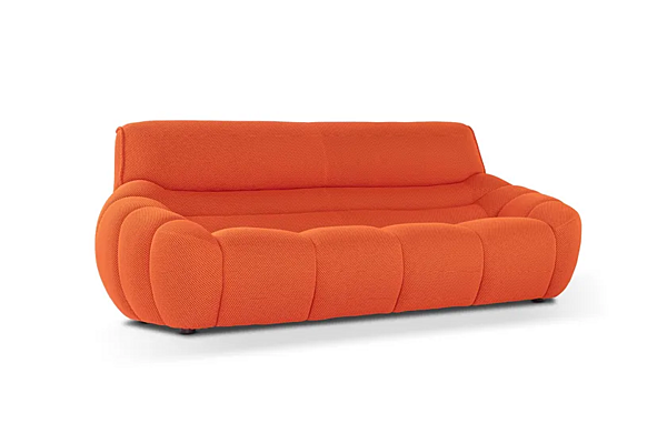 Диван с обитой спинкой на три места из ткани DAISY Calia Italia PREMIUM 1209 фабрика Calia Italia из Италии. Фото №3