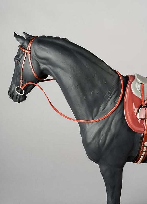 English Purebred Horse Sculpture фабрика LLADRO из Италии. Фото №7
