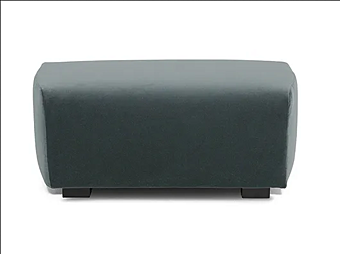 Обитанный пуф из ткани Gallotti&Radice FIRST фабрика Gallotti & Radice из Италии