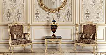 Композиция из двух кресел и стола Modenese Gastone фабрика MODENESE GASTONE из Италии