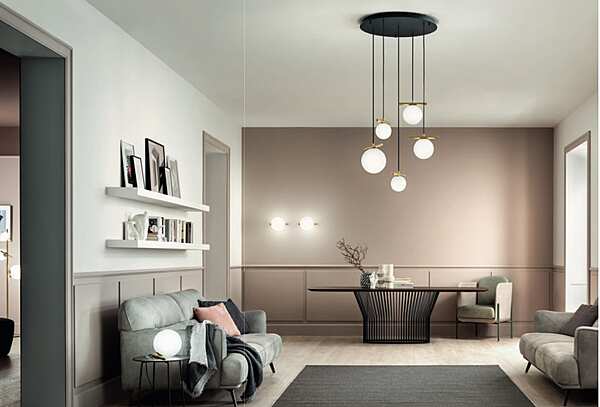 Подвесной светильник MASIERO (EMME PI LIGHT)  POSY S1 12 фабрика MASIERO (EMME PI LIGHT) из Италии. Фото №5