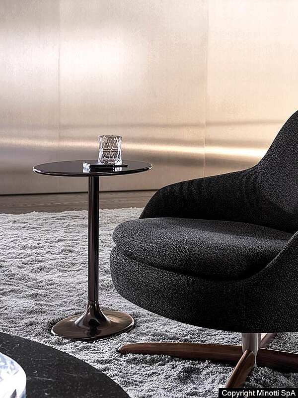 Журнальный стол MINOTTI Taiko nendo фабрика Minotti из Италии. Фото №3