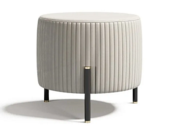 Обитанный круглый тканевый пуф Toulouse 60 Capital Collection TOU60.PF Обитанный круглый тканевый пуф Toulouse 60 Capital Collection TOU60.PF фабрика Capital Collection из Италии