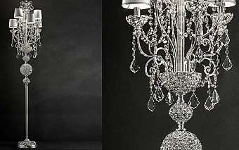 Напольная лампа MASIERO (EMME PI LIGHT) LUXURY Silver Imperial / StL6