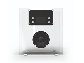 Радиоприемник из закаленного стекла CASSINA Radio in Cristallo фабрика CASSINA из Италии