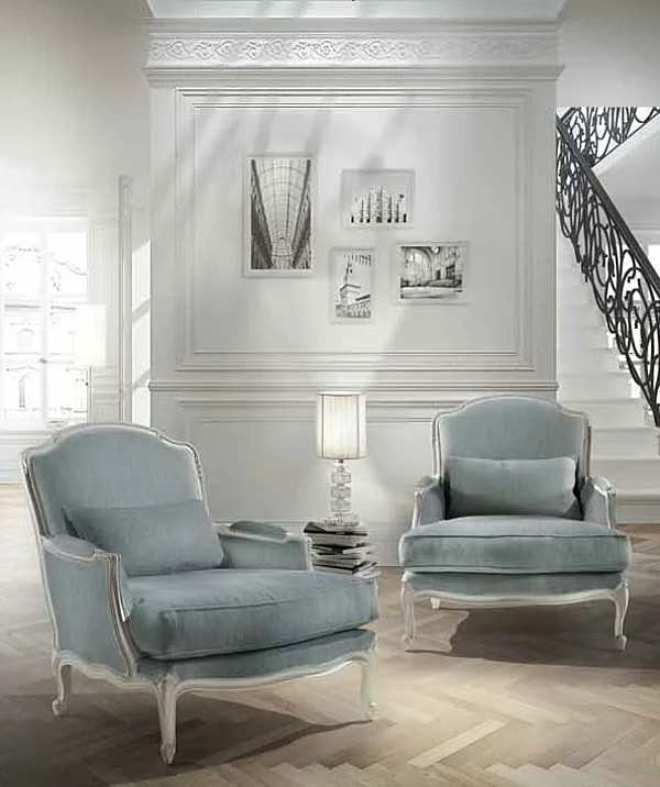 Кресло  ANGELO CAPPELLINI MEDITERRANEO Cipro 8865 фабрика ANGELO CAPPELLINI из Италии. Фото №2