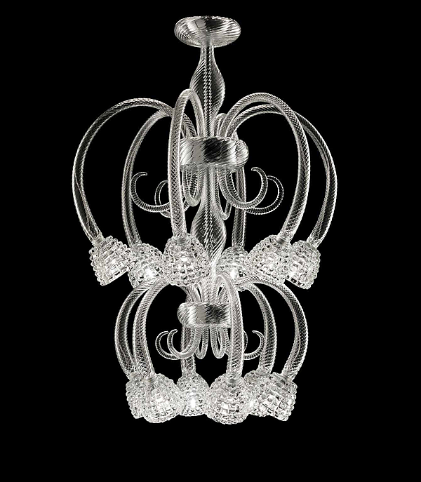 Люстра Barovier&Toso Quadri 5718/12 фабрика Barovier&Toso из Италии. Фото №1
