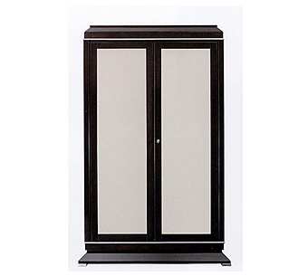 Шкаф из массива дерева с отделкой из металла DECORA ( LCI STILE) D0329 фабрика DECORA ( LCI STILE) из Италии