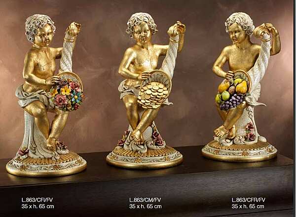 Скульптура LORENZON Arte e Ceramica L.863/CFI/AVO фабрика LORENZON (F.LLI LORENZON) из Италии. Фото №2