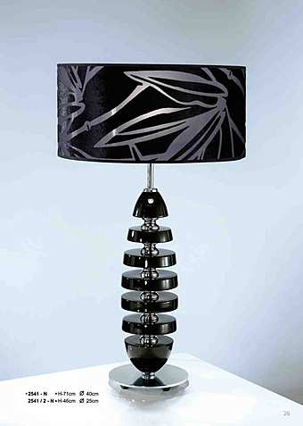 Лампа настольная BONDIA 02578 BLACK Лампа настольная BONDIA 02578 BLACK фабрика BONDIA CERAMICAS из Италии