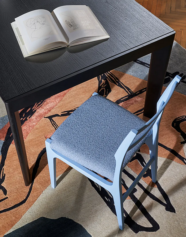 Стул из ясеня с интегрированной мягкой спинкой CASSINA Principi фабрика CASSINA из Италии. Фото №4