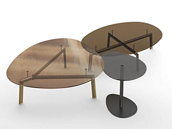 Кофейный столик из стекла F.lli ORSENIGO MOMI 