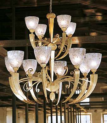 Люстра MM LAMPADARI 6066/8+4 фабрика MM LAMPADARI из Италии
