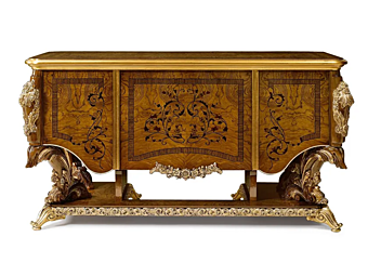 Письменный стол с ящиками из дерева A.R.ARREDAMENTI SRL Dolcevita 211