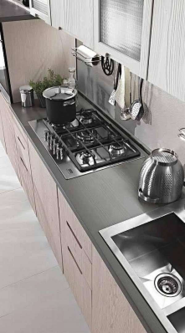 Кухня ARRIMOBILI rovere sbiancato фабрика ARRIMOBILI из Италии. Фото №2