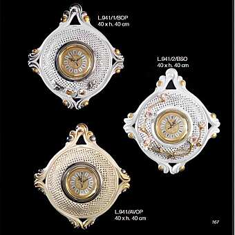 Часы LORENZON Arte e Ceramica L.941/2/BSO Часы LORENZON Arte e Ceramica L.941/2/BSO фабрика LORENZON (F.LLI LORENZON) из Италии