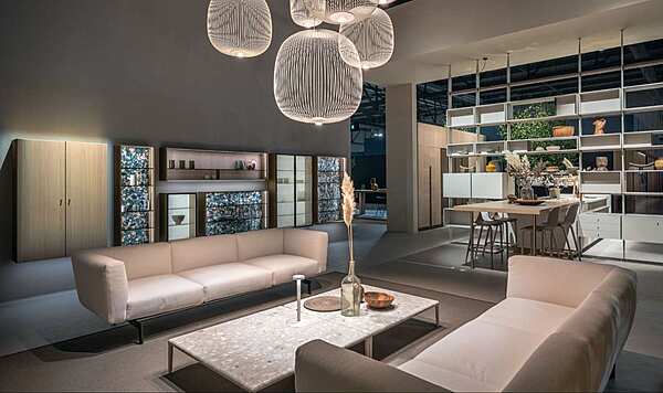 Кухня итальянская современная CESAR CUCINE Intarsio NEWS EUROCUCINA Composition Four фабрика CESAR CUCINE из Италии. Фото №7