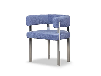 Кресло из ткани с мягкой спинкой BAXTER T chair фабрика BAXTER из Италии