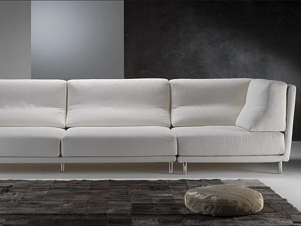 Кожаный диван с мягкой спинкой GIOVANNETTI Boss фабрика GIOVANNETTI из Италии. Фото №6