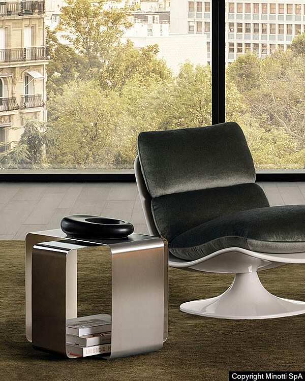 Журнальный стол MINOTTI Nastro  фабрика Minotti из Италии. Фото №4
