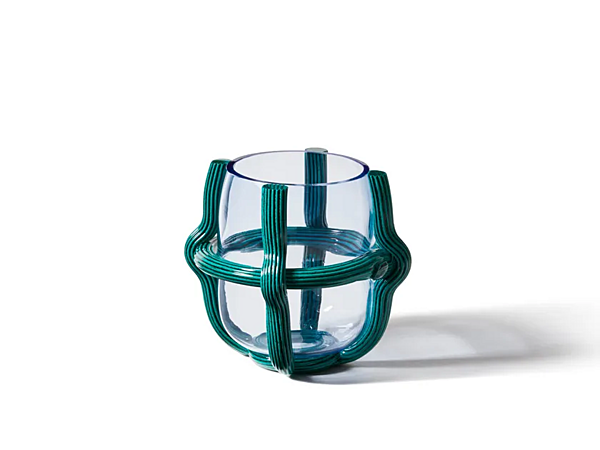 Круглая ваза из blown glass CASSINA Sestiere фабрика CASSINA из Италии. Фото №7