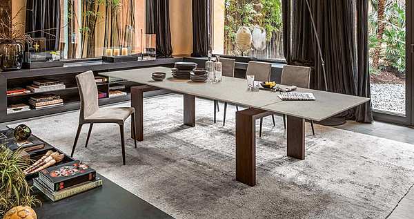 Стол TONIN CASA Modern Collection BROOKLYN - 8000 фабрика TONIN CASA из Италии. Фото №3