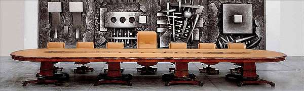 Элитный письменный стол MASCHERONI G7 TABLES фабрика MASCHERONI из Италии. Фото №1